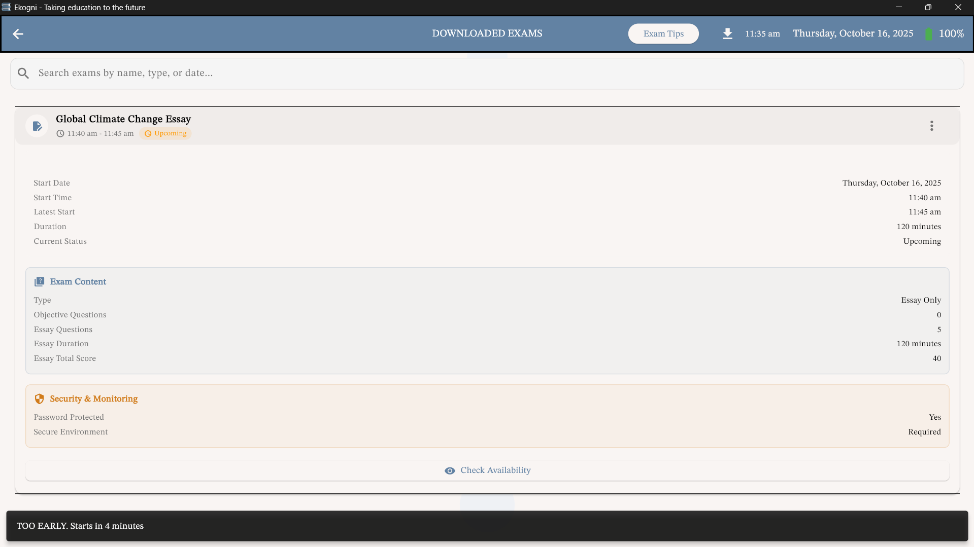 Take Practice with view answer on